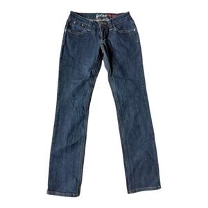 Women's Farlow Skinny Denim Jeans,Size 3,Blue Dark Wash, Mid-rise